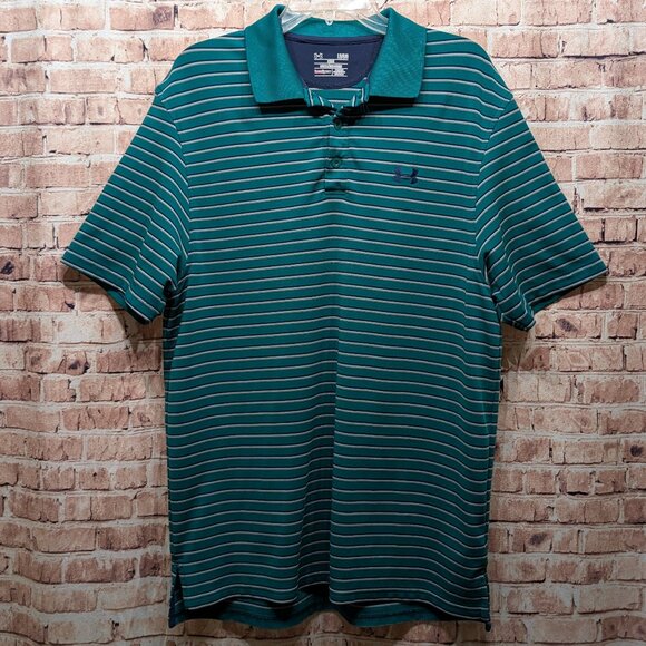 Under Armour Polo Loose Fit with Heatgear Size Large - Picture 1 of 12